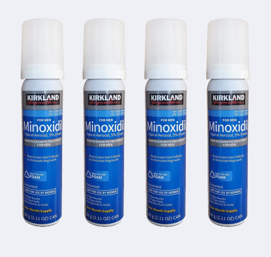Kirkland Minoxidil Foam 4 Months