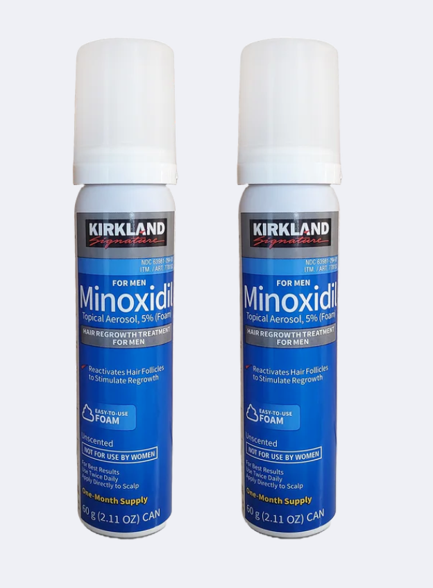 Kirkland Minoxidil Foam 2 Months