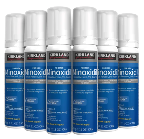 Kirkland Minoxidil Foam 6 Months