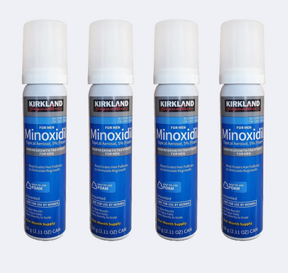 Kirkland Minoxidil Foam 4 Months