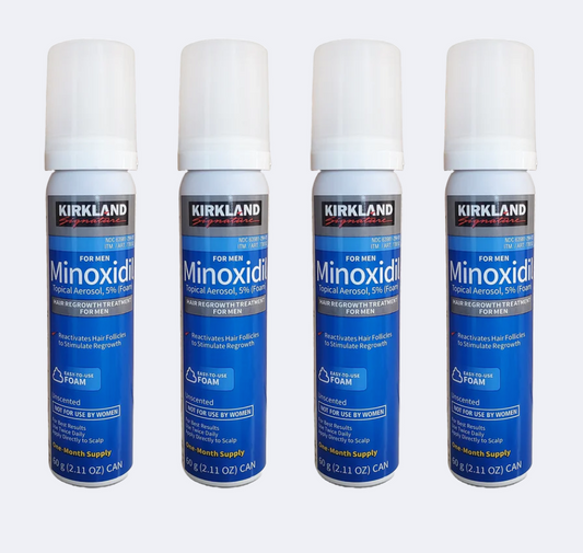 Kirkland Minoxidil Foam 4 Months
