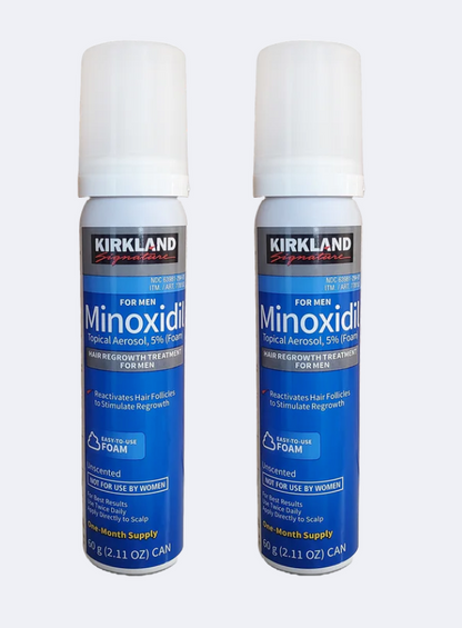 Kirkland Minoxidil Foam 2 Months